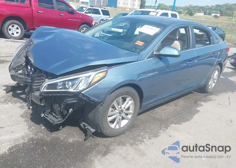 2017 Hyundai Sonata Se z USA, uszkodzony, nr VIN 5NPE24AF4HH586825